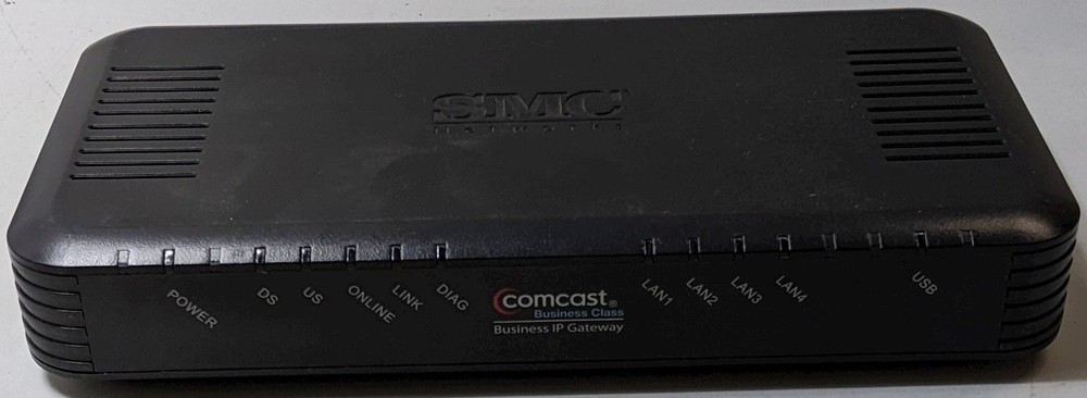 SMC Networks SMCD3G-CCR Comcast Cable Modem IP Gateway Router