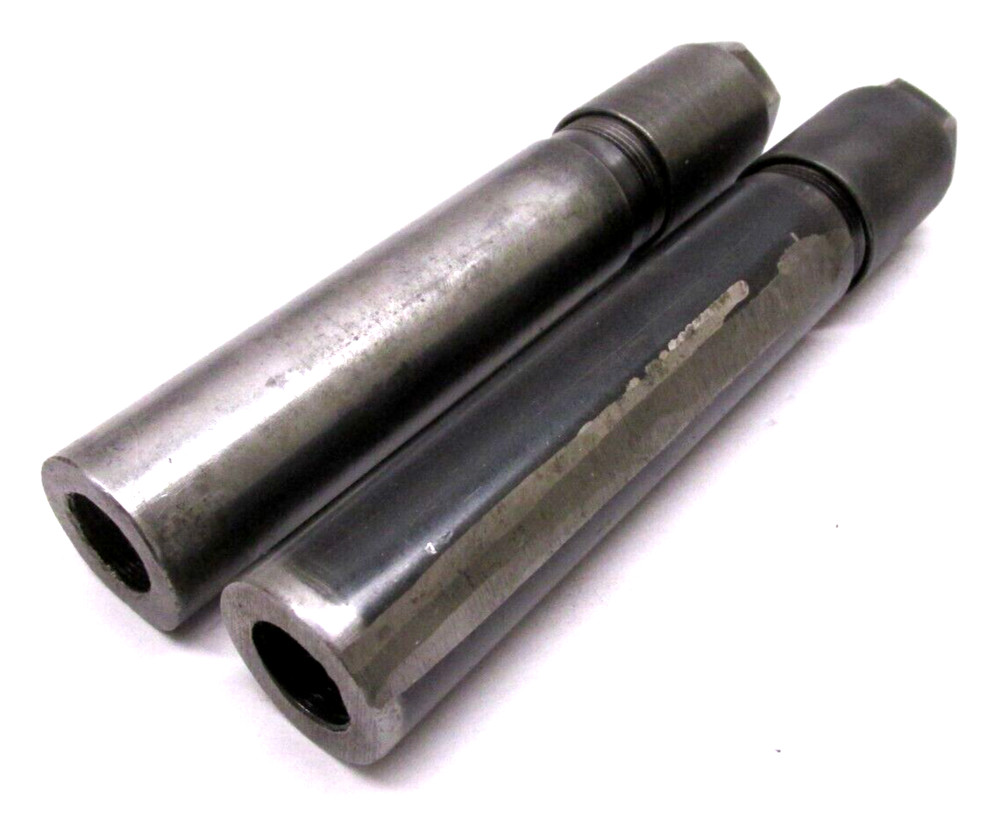 2 CRAFTSMAN DA100 COLLET CHUCK EXTENSIONS w/ 1" SHANKS