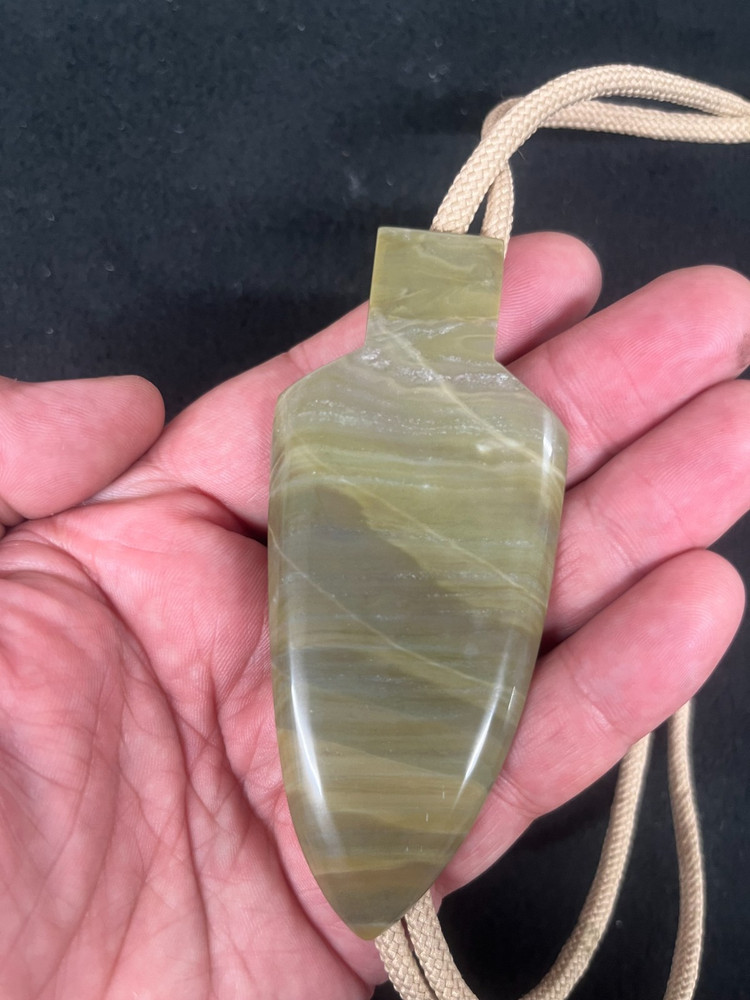 Polychrome Jasper Arrowhead Western Bolo Tie