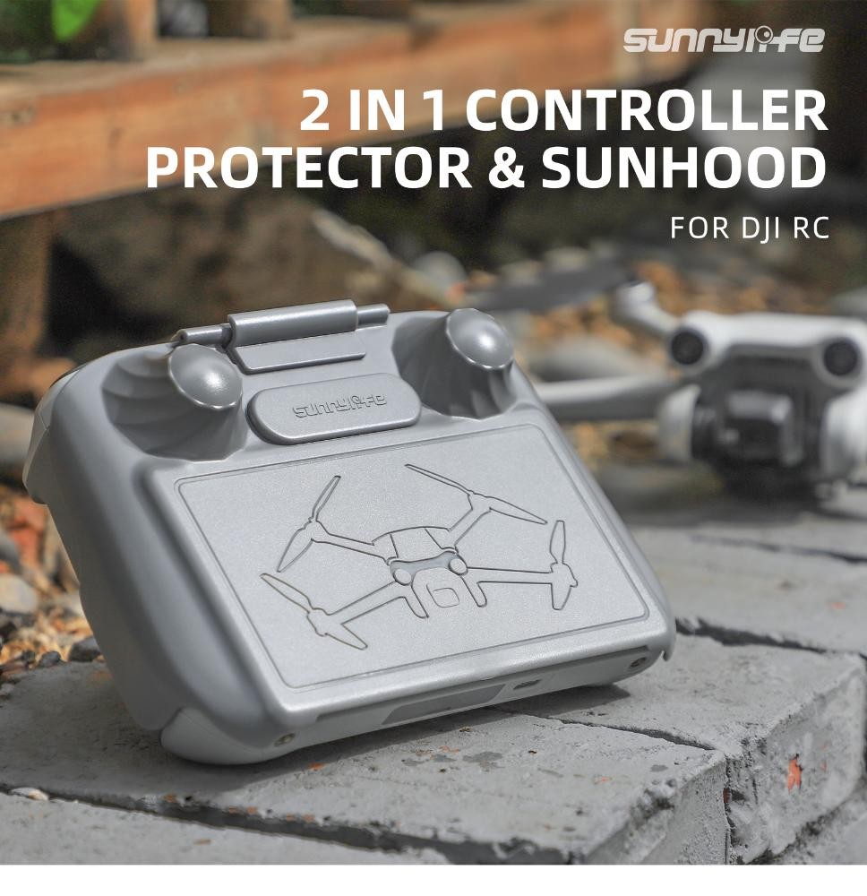 Plastic Controller Screen Protective Cover Sun Shade Hood For DJI Mini 3 Pro RC