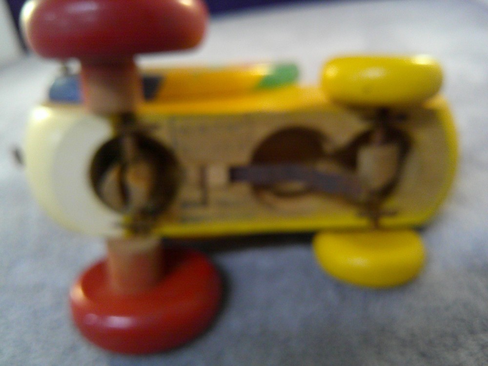 Walter Wooden Duck Pull Behind Toy West Germany Rare Vintage no pull string