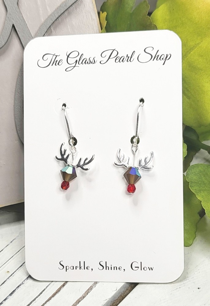 2022 Edition Rudolph Silver Earrings