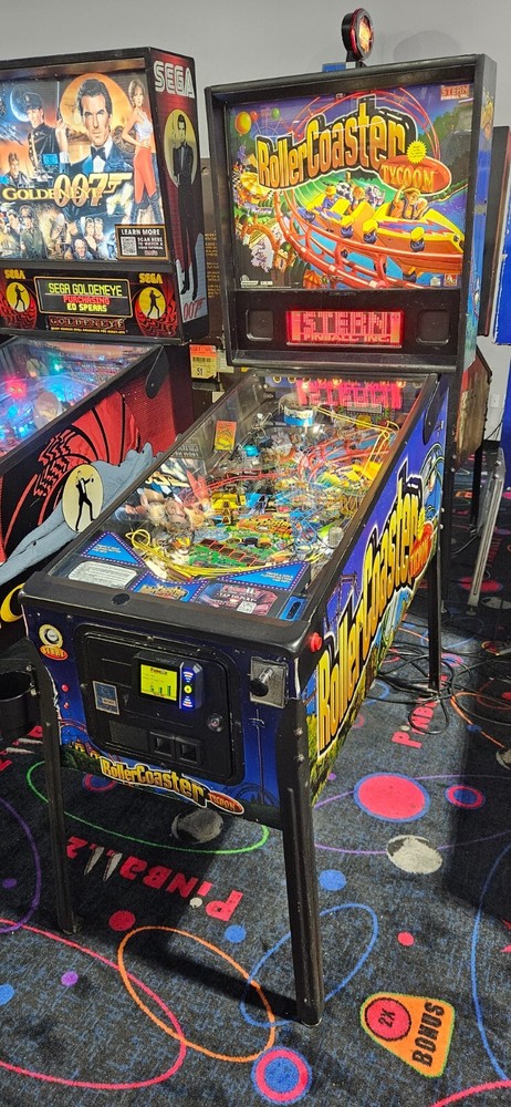 ROLLER COASTER TYCOON Pinball Machine - Stern 2002 - 2433