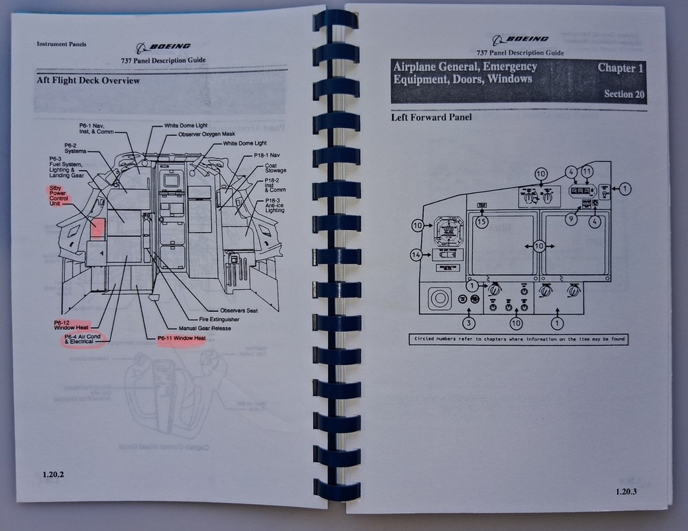 Boeing 737 Instrument Panel Description Guide American Airlines B737