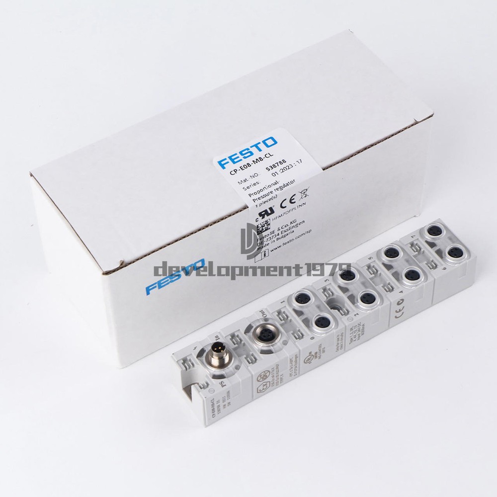 One New FESTO CP-E08-M8-CL 538788 Module