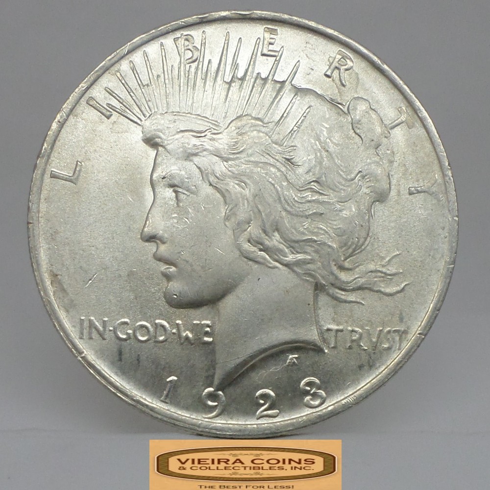 1923 Peace Silver Dollar - #C58536NQ