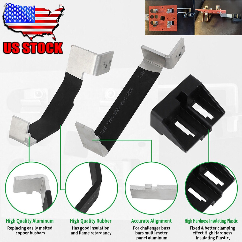 For Challenger Multi-meter Panel Buss Bars Kit Aluminum, Insulator Plastic, Kit