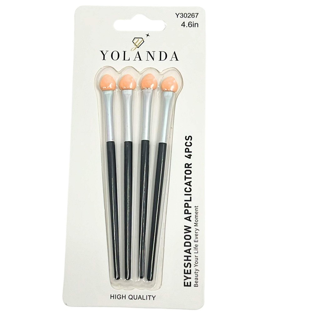 4.6 Inch Eyeshadow Applicator Set: 4CT