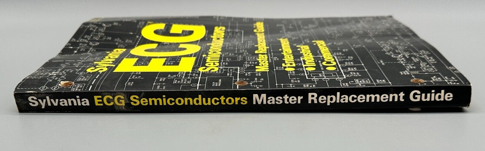 Sylvania ECG Semiconductors Master Replacement Guide 1979 TPB!