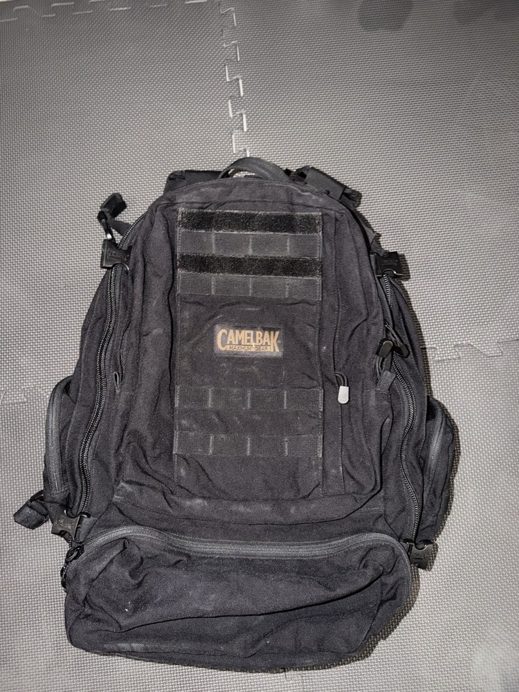 Camelbak Maximum Hydration Gear Cordura Black Tactical Backpack Large