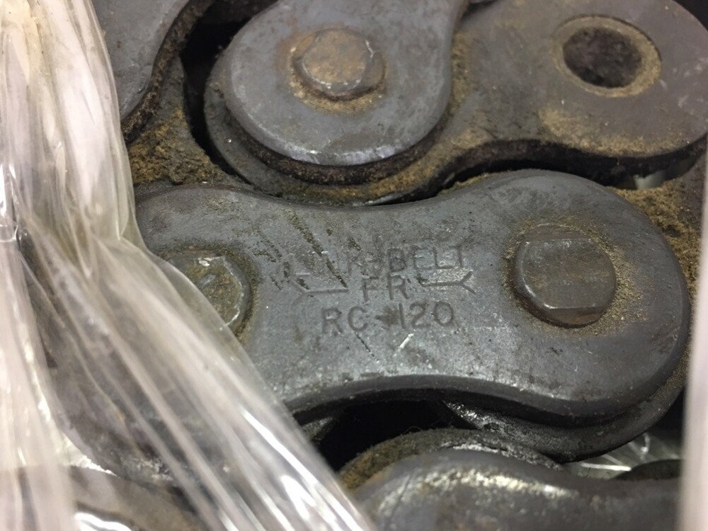 LINK-BELT 10 FT. ROLLER CHAIN NO BOX RC-120
