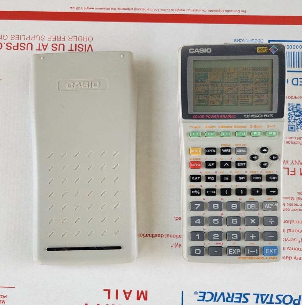 RARE Casio RM-9850Ga Plus ICON with Remote Function