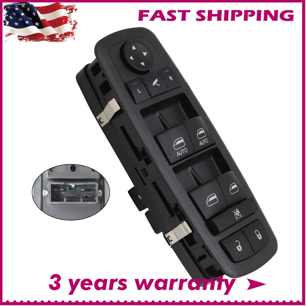 Left Driver Side Master Power Window Control Switch For 2016-2022 Ram 1500 2500