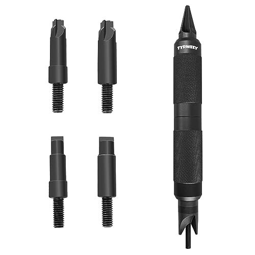 TYRWEEY Case Prep Multitool, Chamfer Deburring Tools for Black