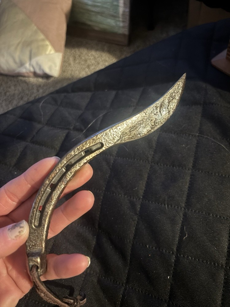Custom Handmade horseshoe blade