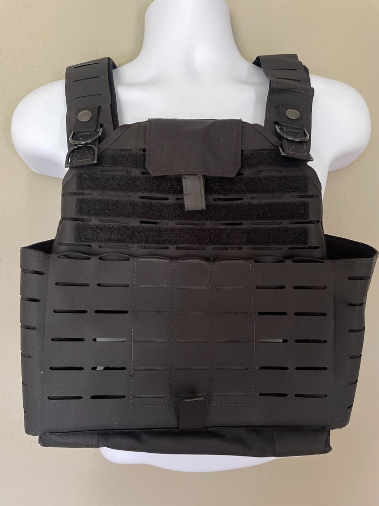 PROTECH Tactical Armor Plate Rack Carrier SHIFT 360 AWS QRS XL Black Webless