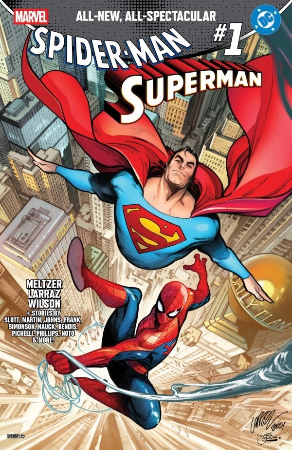 Marvel DC Spider-Man Superman #1 Marvel Comics 2026 Cover A