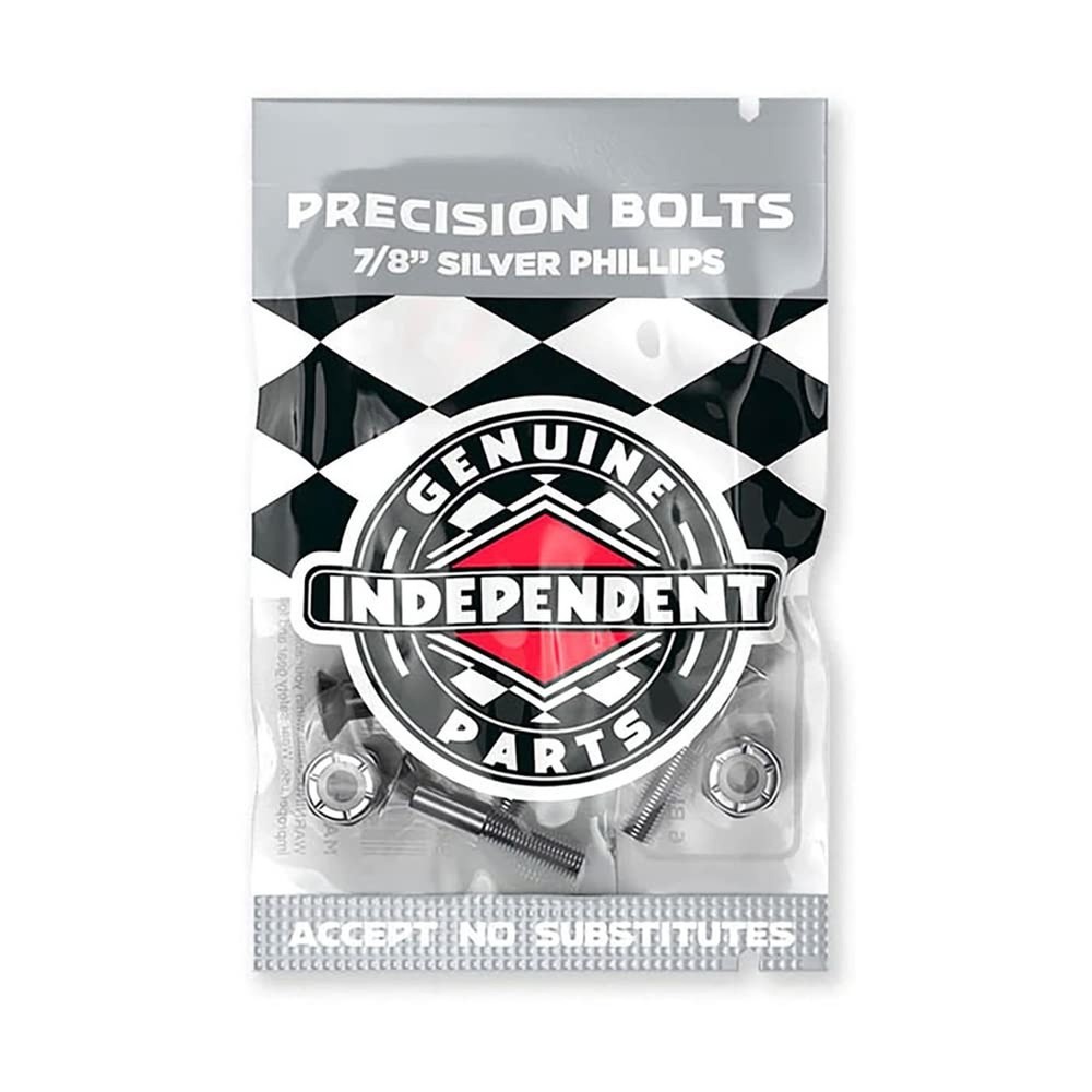Independent Hardware 7/8 Silver Phillips Head
