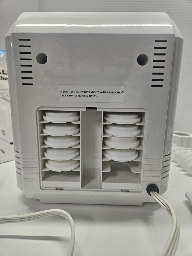 Rival Pasta Chef Pasta Maker PM1000 WORKS Incomplete Missing Shaft