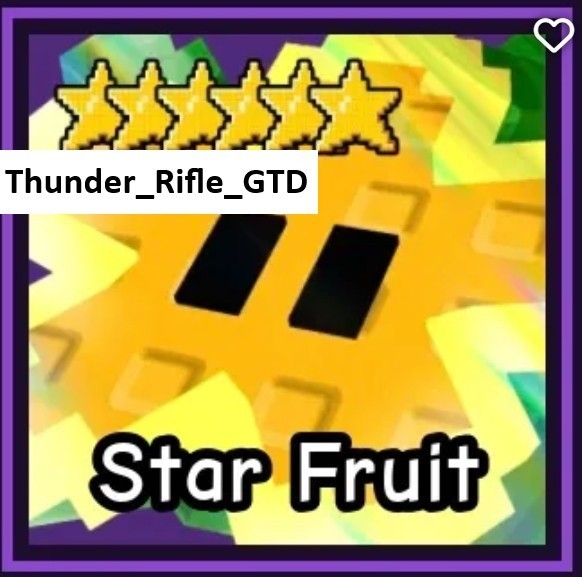 Star Fruit | Garden Tower Defense - GTD