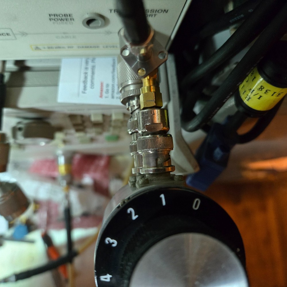 WAVETEK Model 7510A - 75 Ohm Step Attenuator - 0-10 dB - 1 dB Per Step TESTED!!