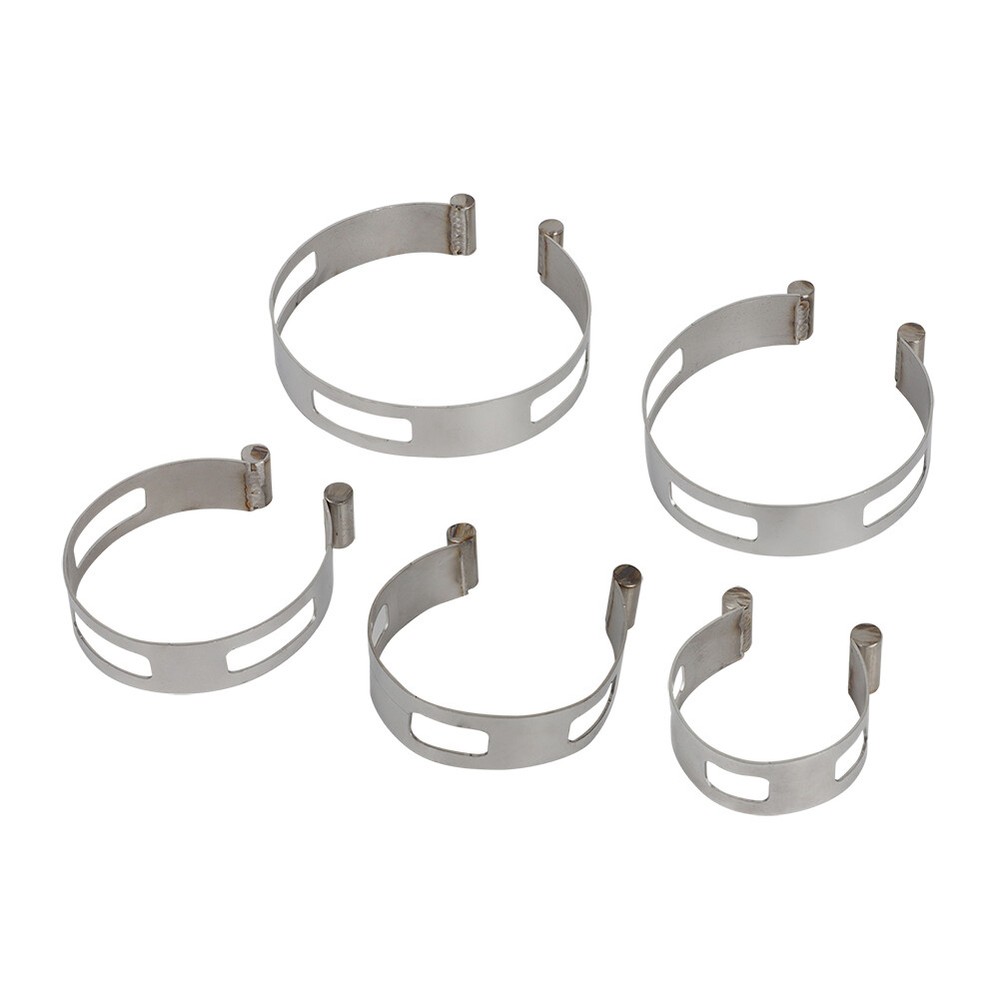 5X Exhaust Intake Pipe Tacking Bands for welding/fabrication 2" 2.5" 3" 3.5" 4"