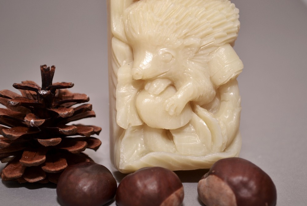 HEDGEHOG SILICONE MOLD for soap making and other crafts