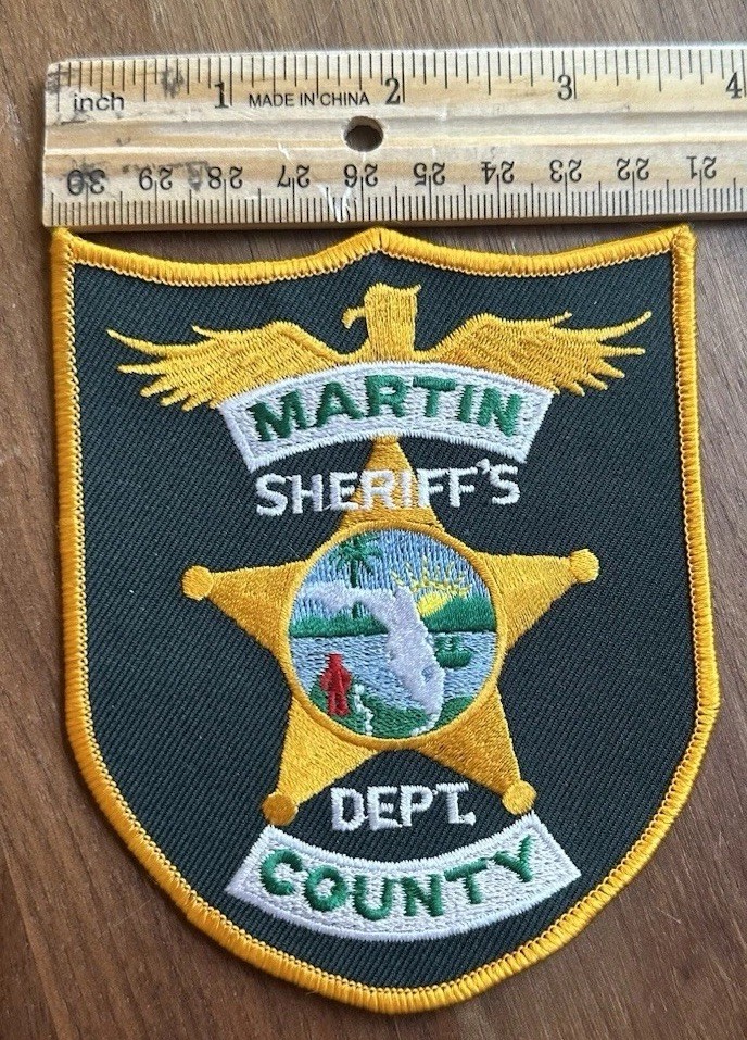 Martin County Florida  Shoulder Patch