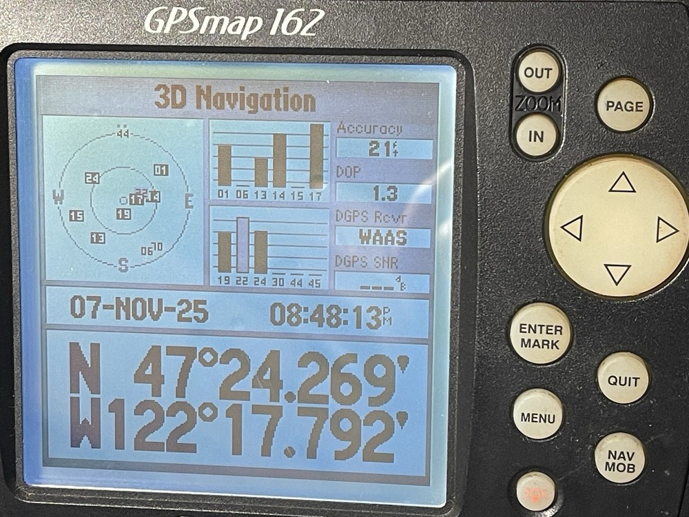 Garmin gpsmap 162 - Pls Read