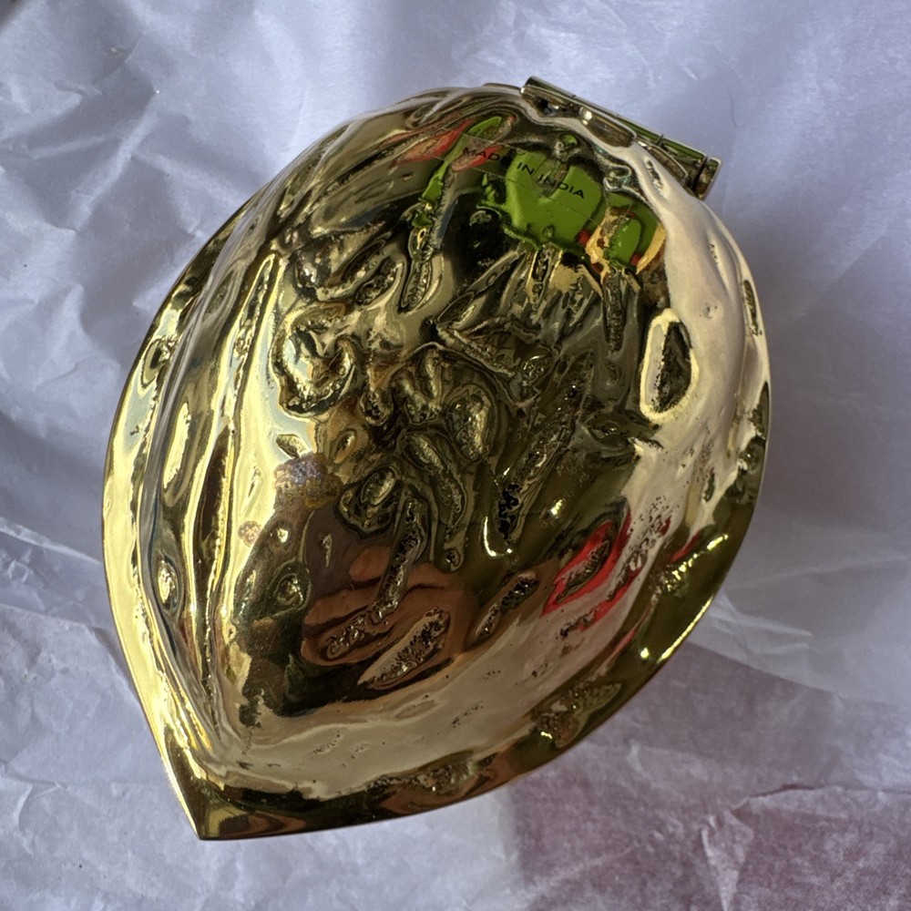 Tory Burch Brass "Robinson" Walnut Nutcracker