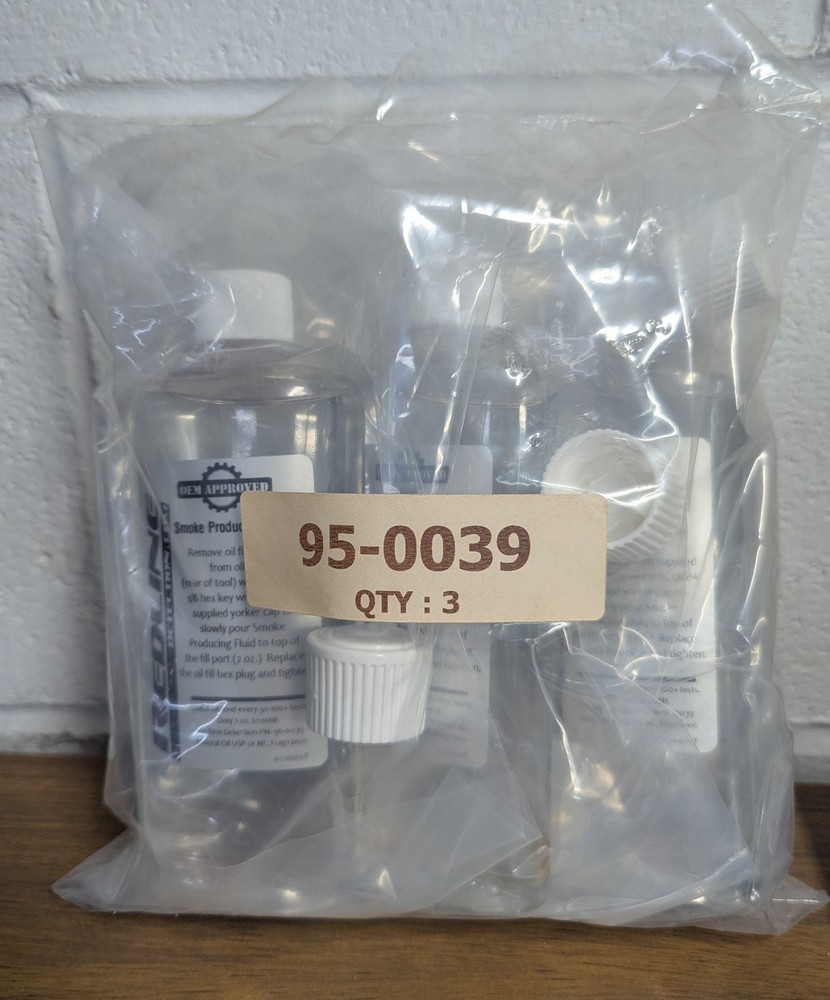Redline Detection smoke producing fluid - pack of 3