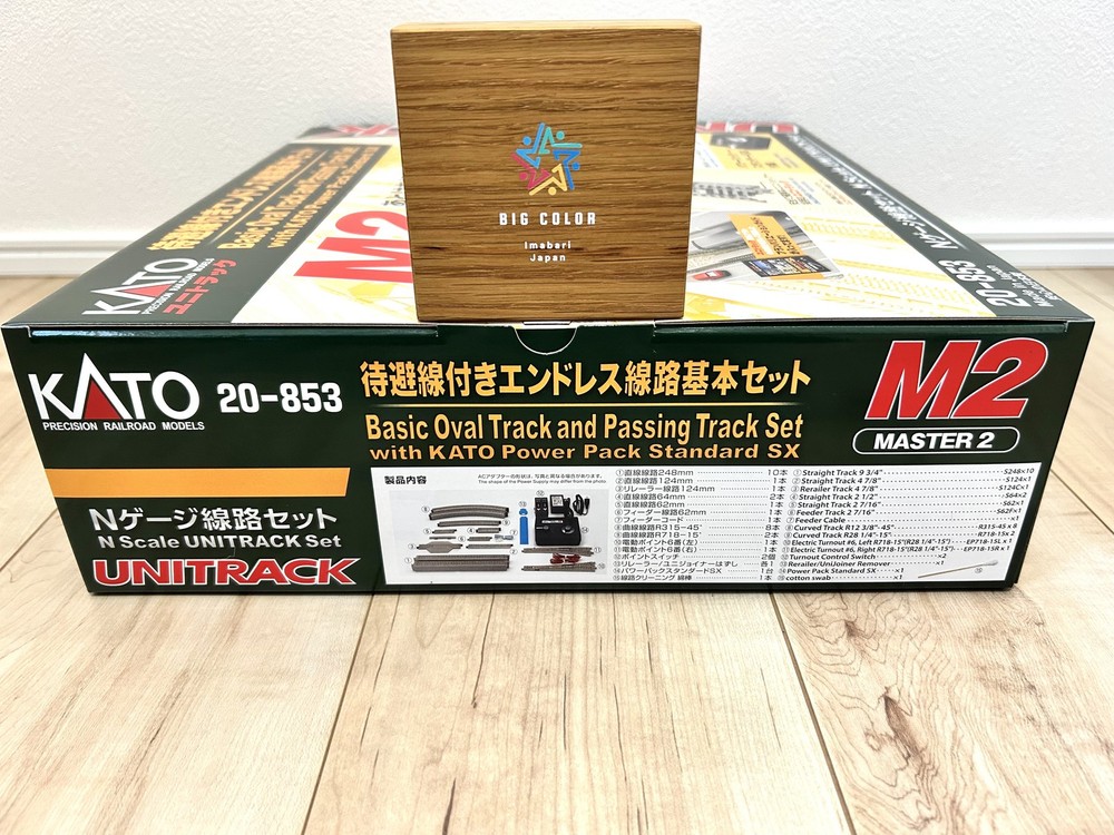 KATO N Gauge M2 Endless Basic Set 20-853 Model Train Railway Track Express