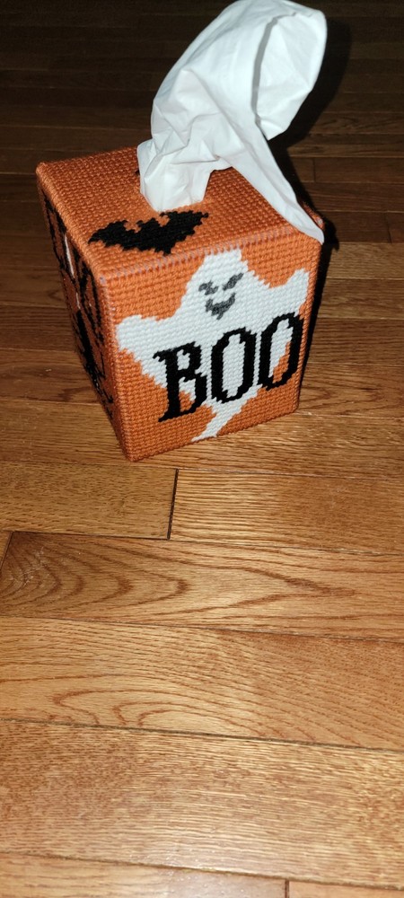 HALLOWEEN TISSUE BOX COVER - BRAND NEW
