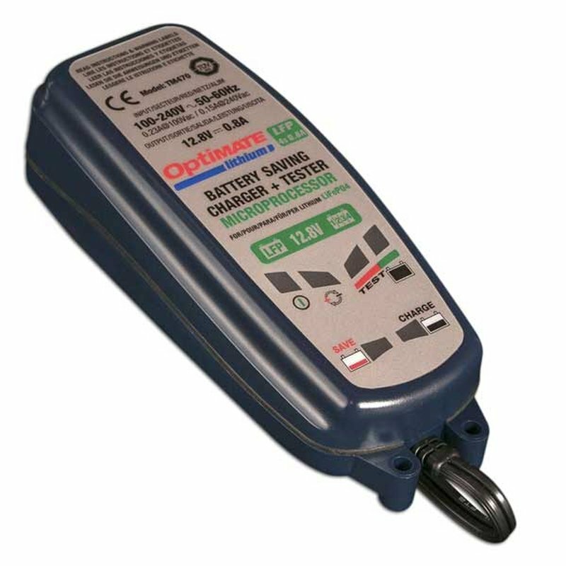 OPTIMAL LITHIUM 0.8A TECMATE TM-470 TESTER 8 STEP BATTERY CHARGER