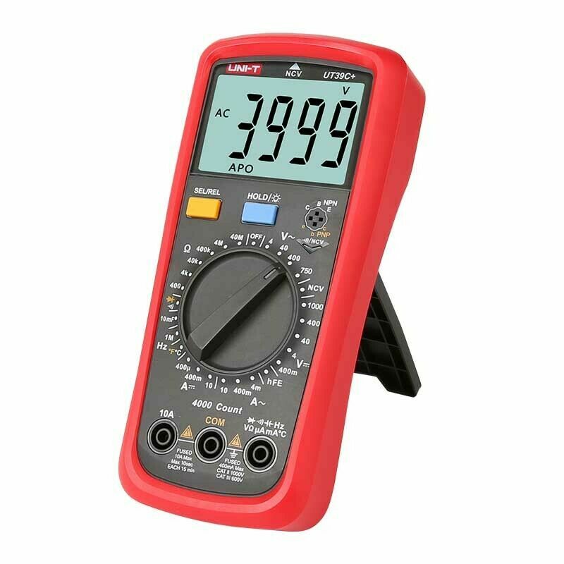 UNI-T UT39C+ Digital Multimeter ,Resistance/Capacitance,hFE ✦Kd