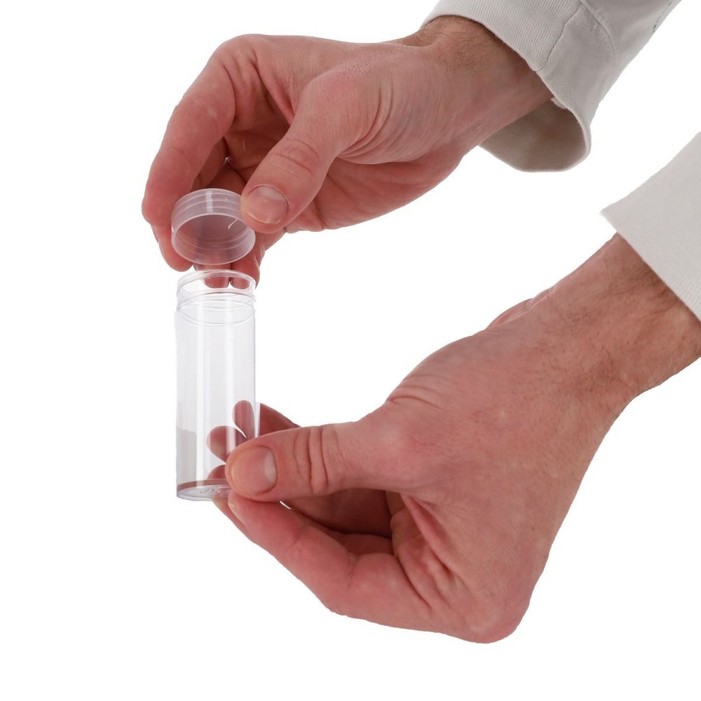 100 BCW Quarter Sized Coin Tubes