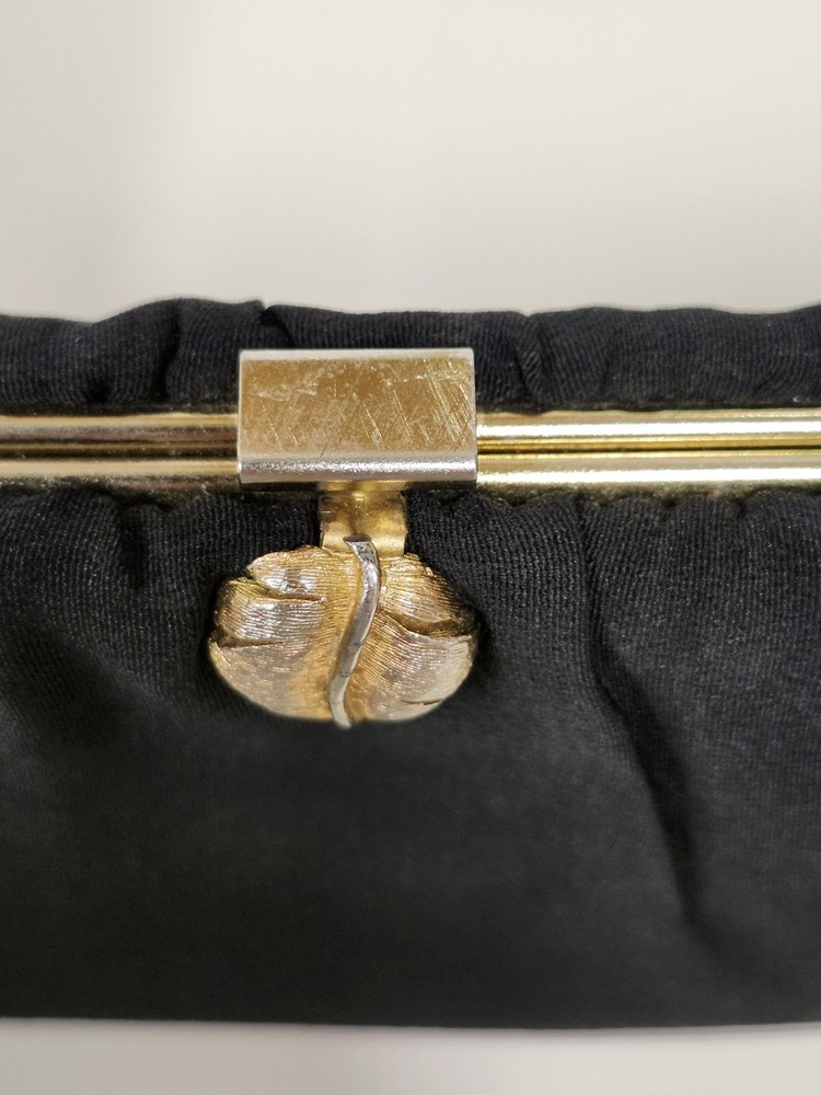 Vintage Harry Levine Black Clutch