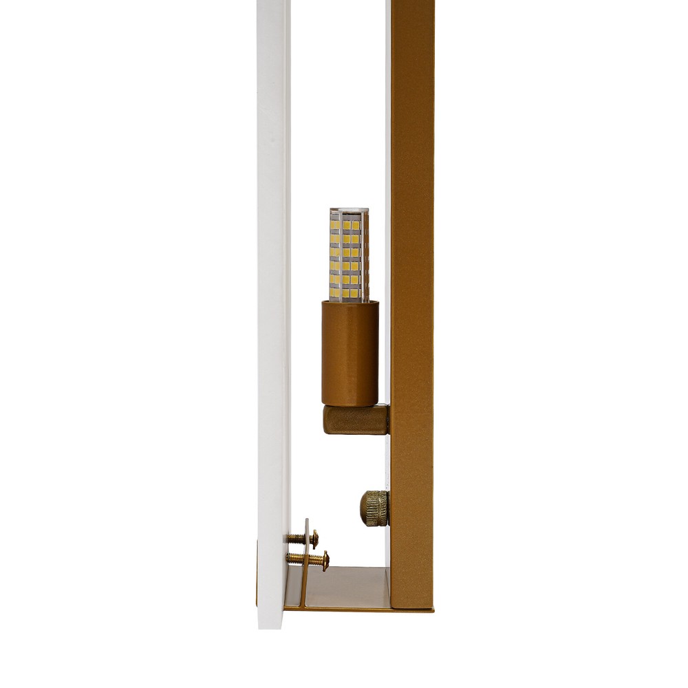 Rectangular G9 Light Wall Lamp Hand-Carved Alabaster Sconce Bedroom Kitchen US