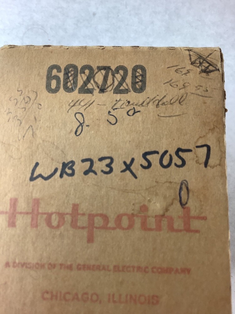 GE Hotpoint 602720 / WB23X5057 Switch