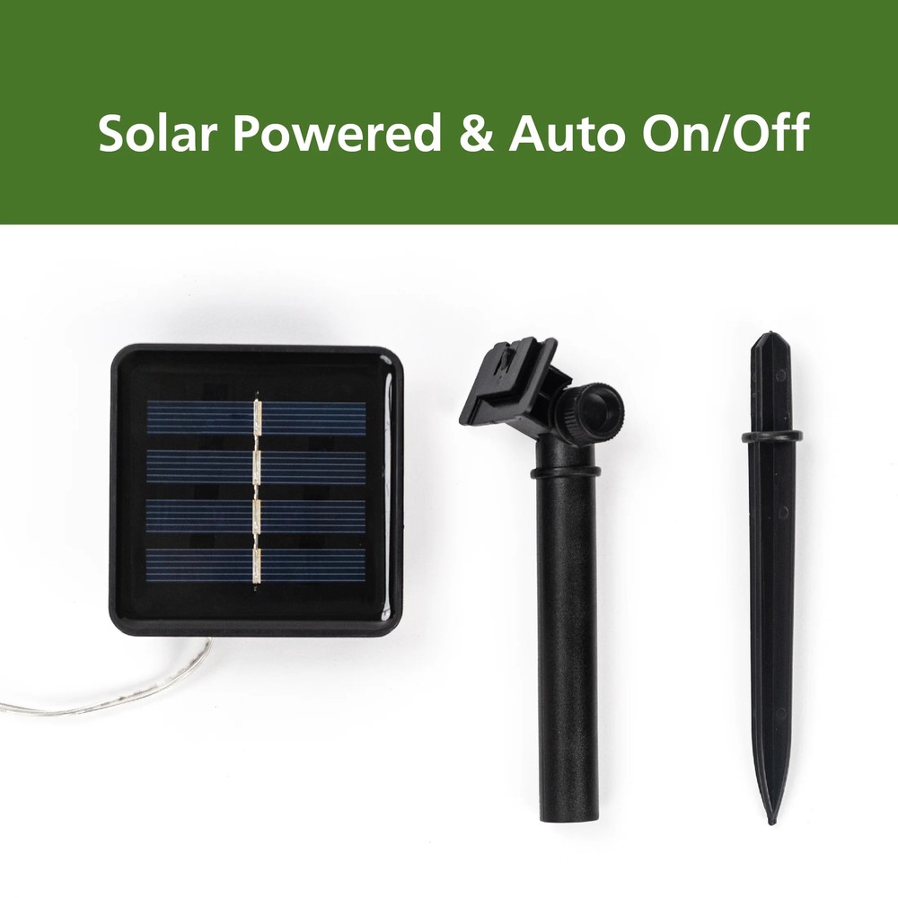 Solar 30 Count Mushroom Light