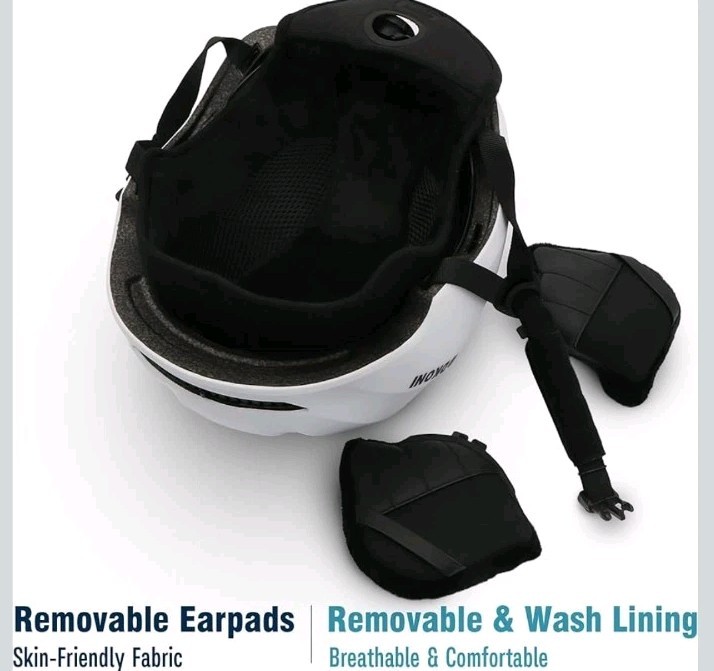 Adult Ski/Snowboard Helmet Size Large , Two-Stage Adjustable Ventilation System
