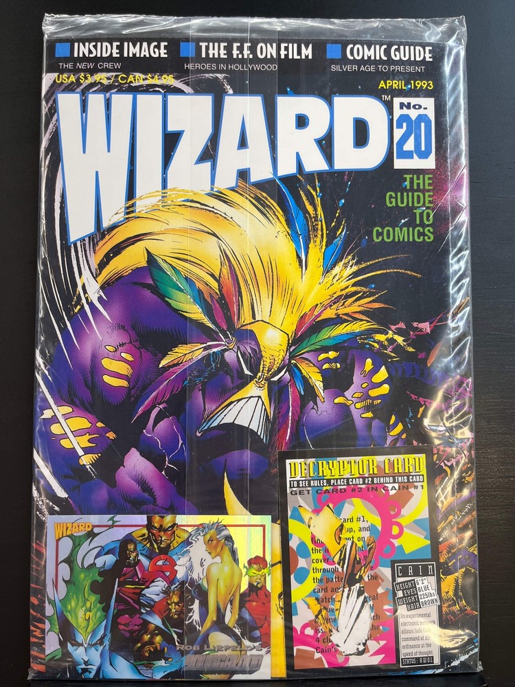 Wizard: The Guide to Comics #20 - The Maxx cover SEALED