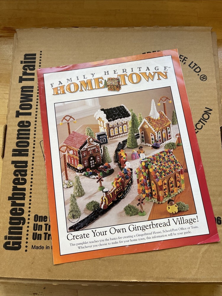 PAMPERED CHEF ONE GINGERBREAD HOME TOWN TRAIN #1806