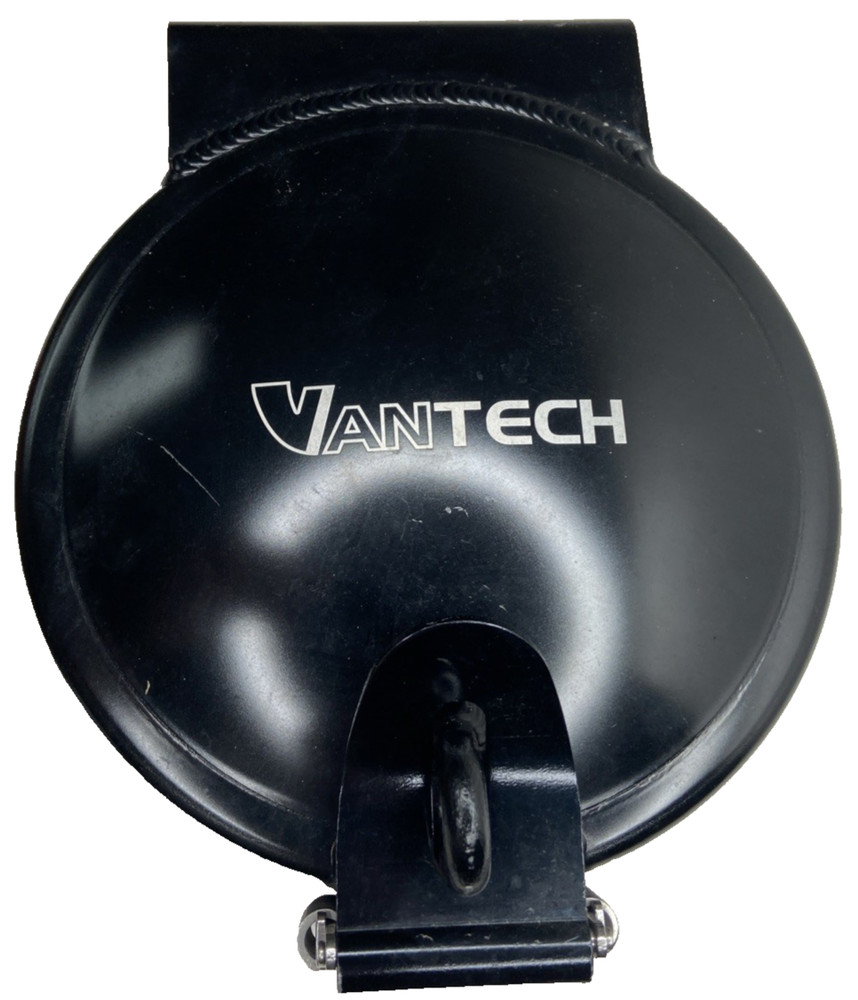Vantech Black 6" Donduit Carrier Caps Only Lockable Small Scratches