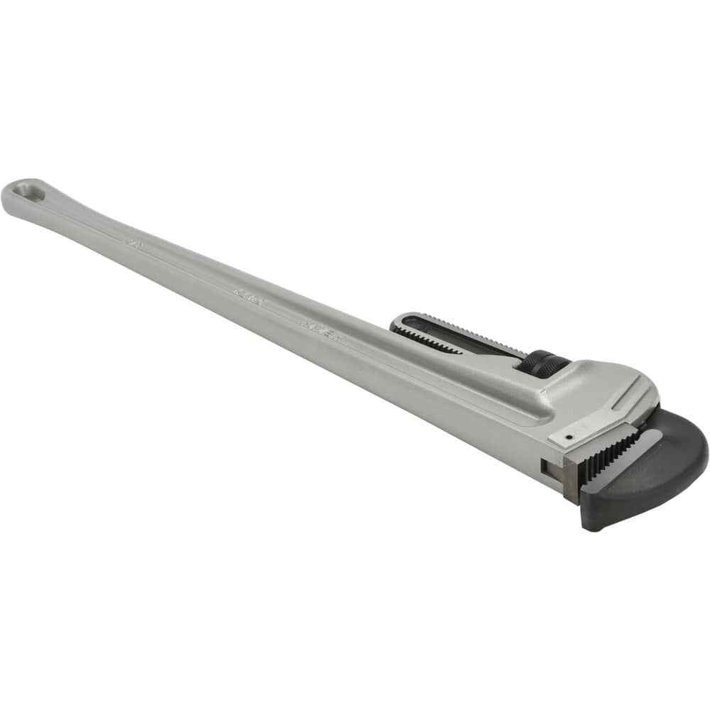 Paramount 36" Aluminum Adjustable Straight Pipe Wrench: 5" Pipe Capacity