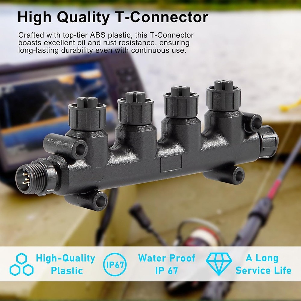 Replacement for Garmin NMEA 2000 Multi-Port T-Connector