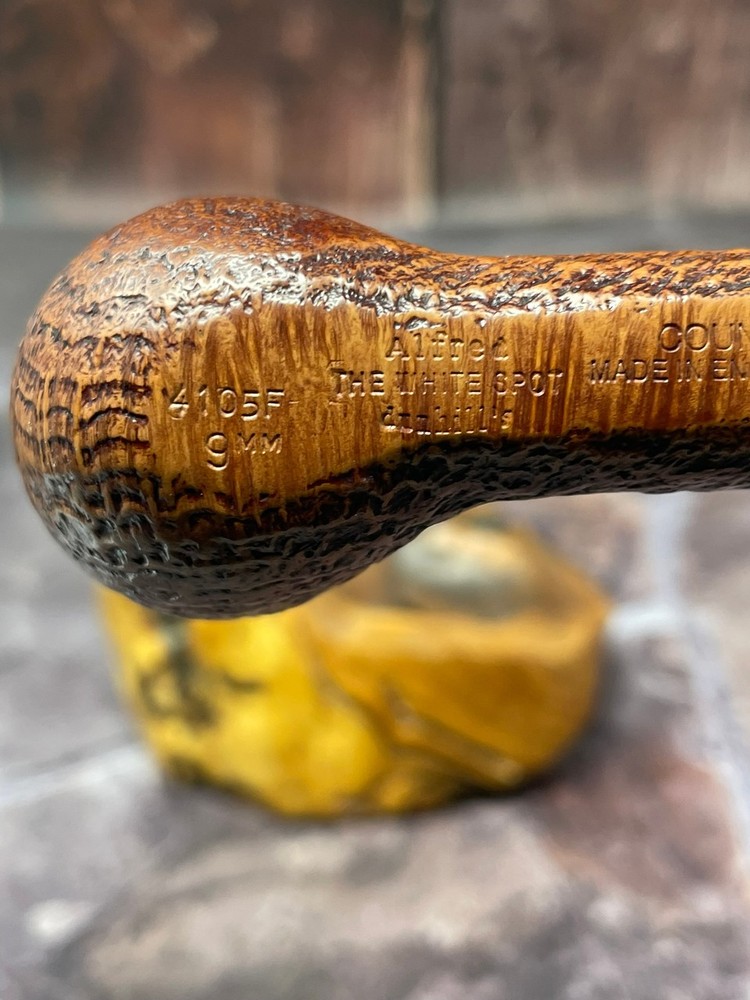 2020 Dunhill County 4105F Sandblast Dublin Pipe, Unsmoked