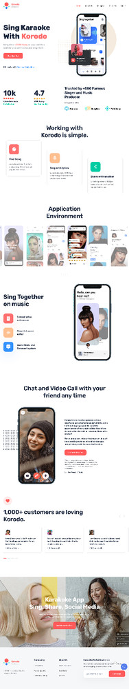 App Page Website Design with Free VPS Web Hosting and Installation