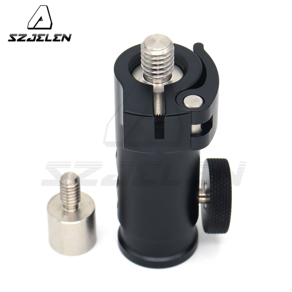 1/4" 3/8" Boom Pole Quick Release System for Magic Leg Fixed Monitor, LED Light