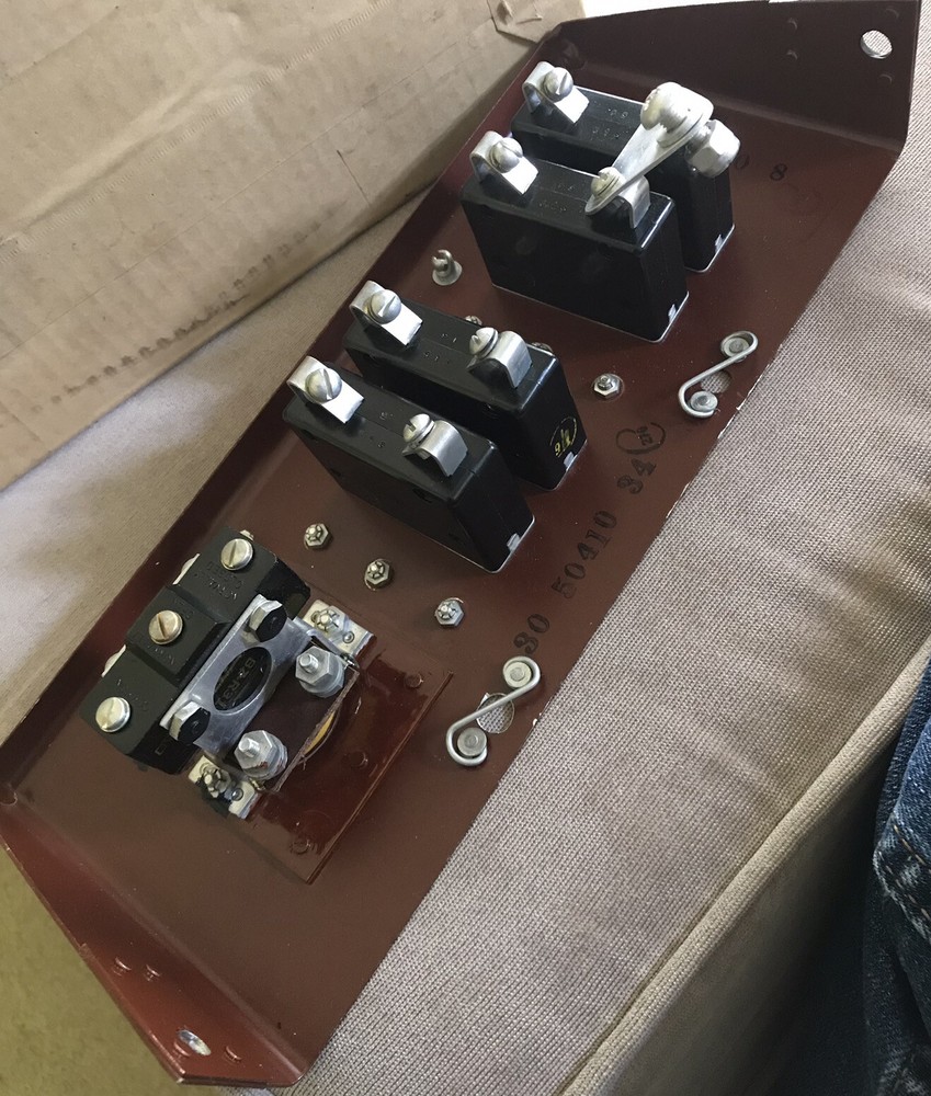 T-33 CT-133 Elec Panel With Circuit Breakers. NOS. Free Shipping!
